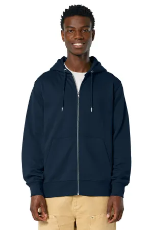 Stanley/Stella Herren Cultivator 2.0 Kapuzenpullover mit Reißverschluss und Taschen - Französisch Marineblau