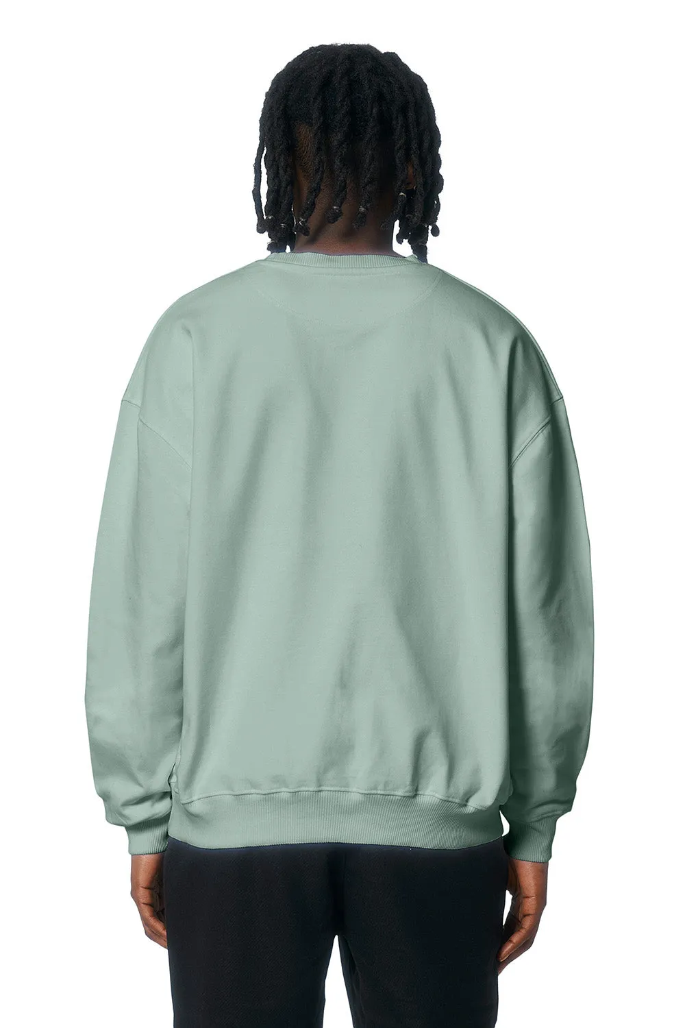 Stanley/Stella Herren Ledger Dry Crewneck Sweatshirt - Aloe Grün