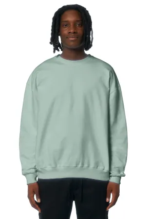Stanley/Stella Herren Ledger Dry Crewneck Sweatshirt - Aloe Grün