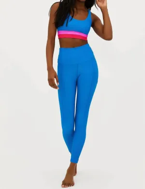 Sommer-Leggings in Glockenblumenblau