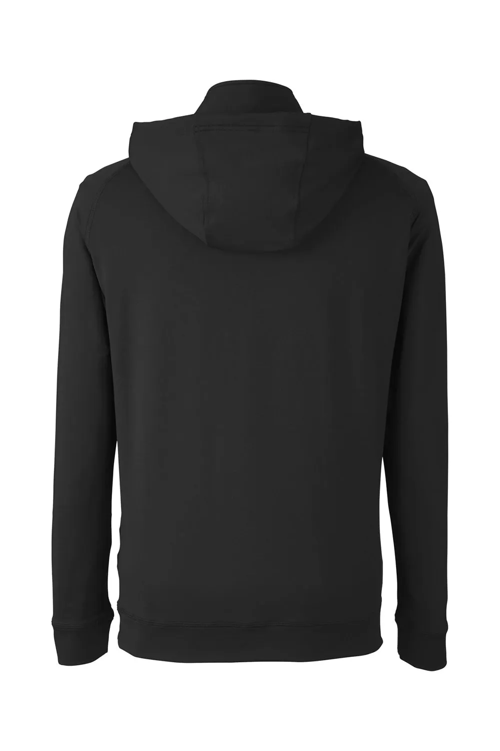 Swannies Golf Herren Vandyke 1/4 Zip Kapuzenpullover Hoodie - Schwarz