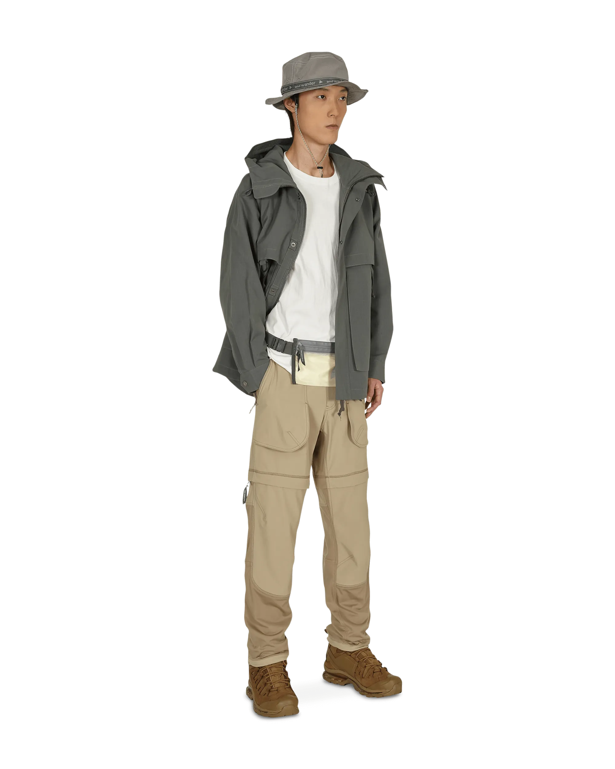 Takibi Camping Parka Grau