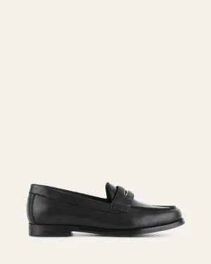TAVI LOAFERS SCHWARZES LEDER