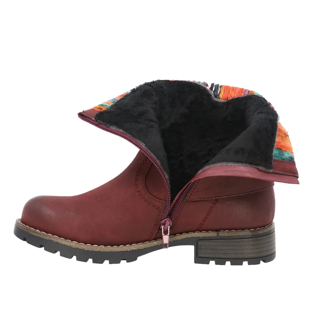 TAXI Schuhe Serena-01T Burgunder