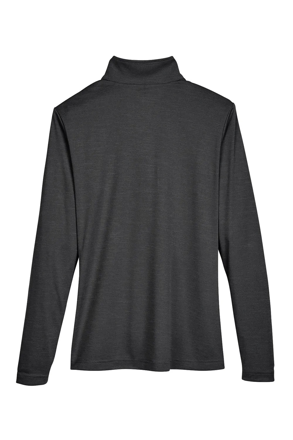 Team 365 Damen Zone Sonic Performance Feuchtigkeitstransportierendes 1/4-Zip Sweatshirt - Heather Schwarz