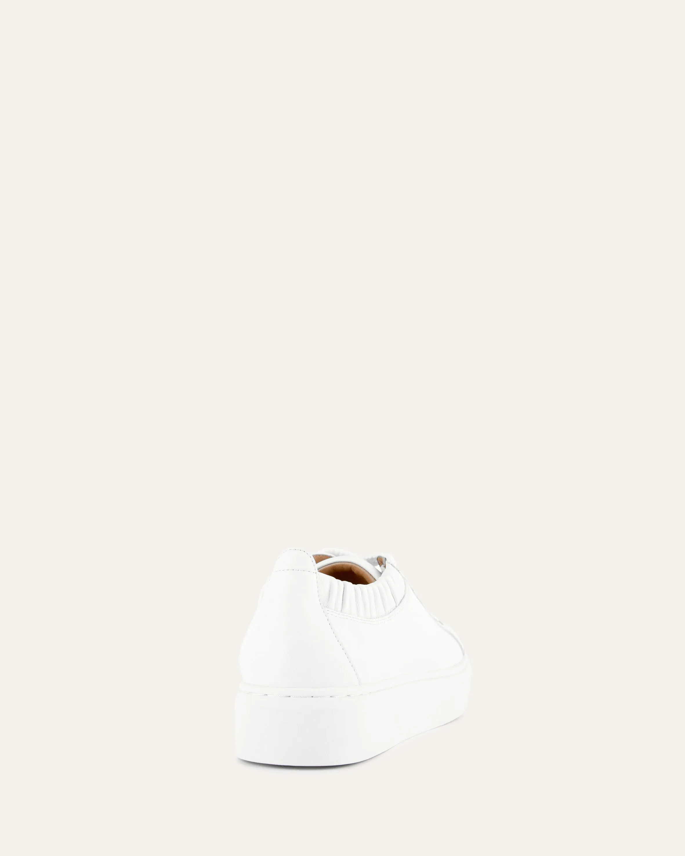 TENLEY SNEAKER WEISS LEDER