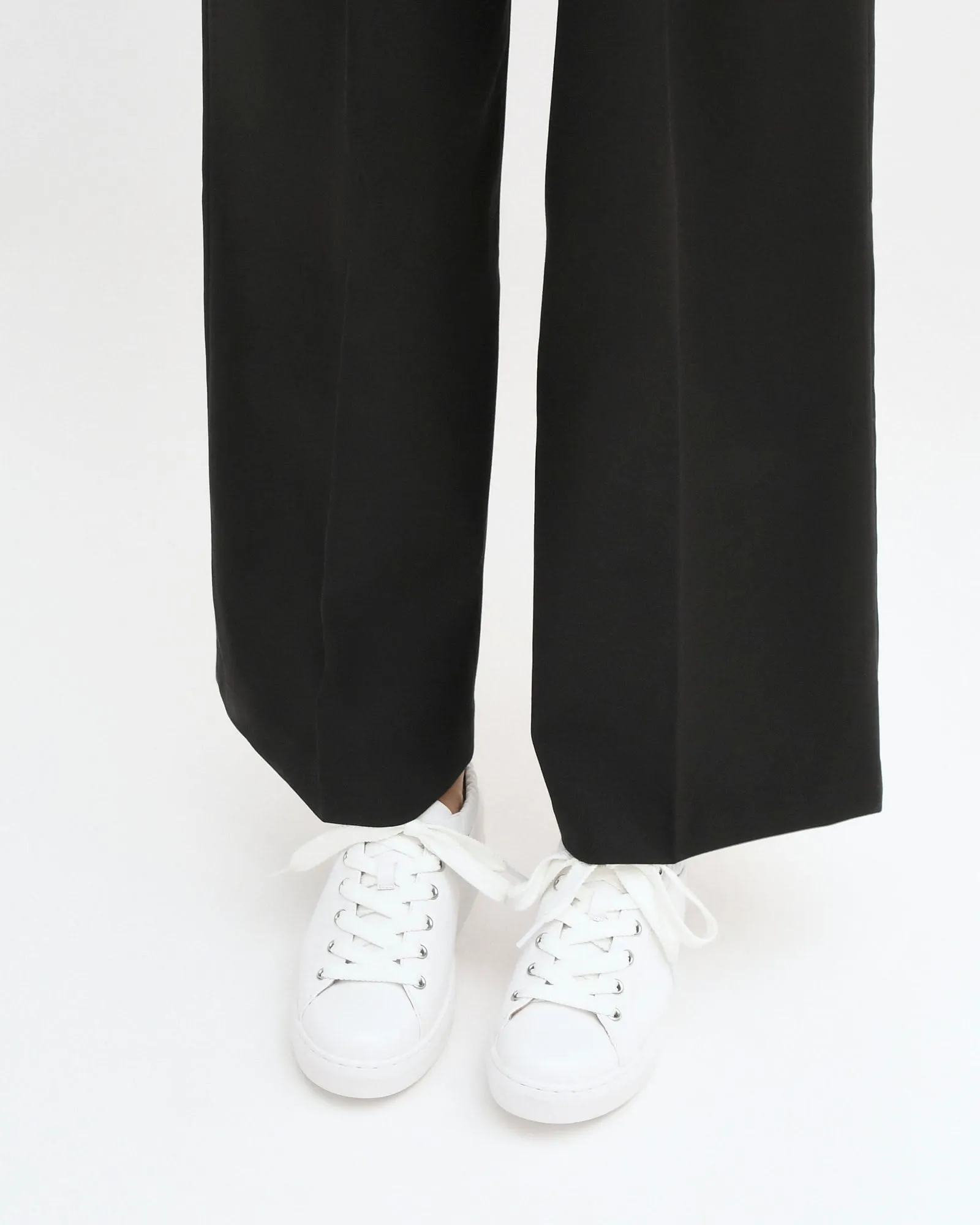 TENLEY SNEAKER WEISS LEDER