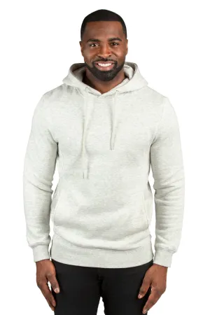 Threadfast Apparel Herren Ultimate Fleece Kapuzenpullover mit Taschen - Heather Oatmeal