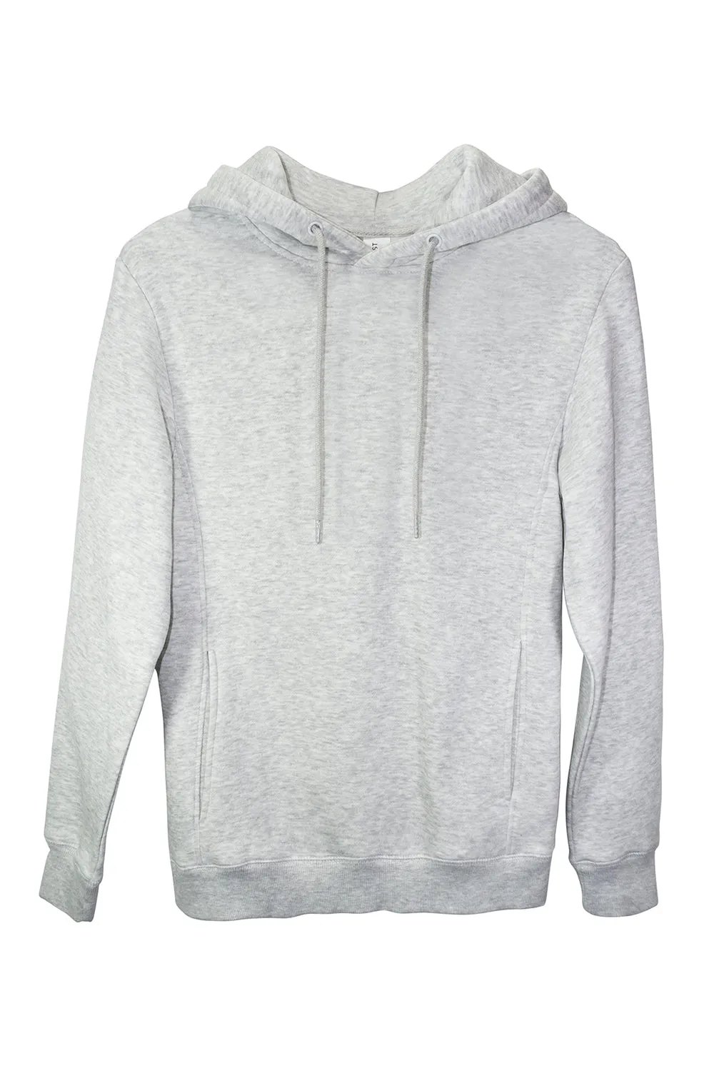 Threadfast Apparel Herren Ultimate Fleece Kapuzenpullover mit Taschen - Heather Oatmeal