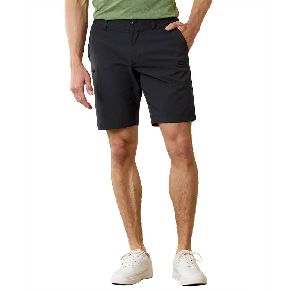 Tommy Bahama IslandZone 9-Zoll Bahama IslandZone Coast Cargo Shorts - Tiefschwarz Herren Tommy Bahama