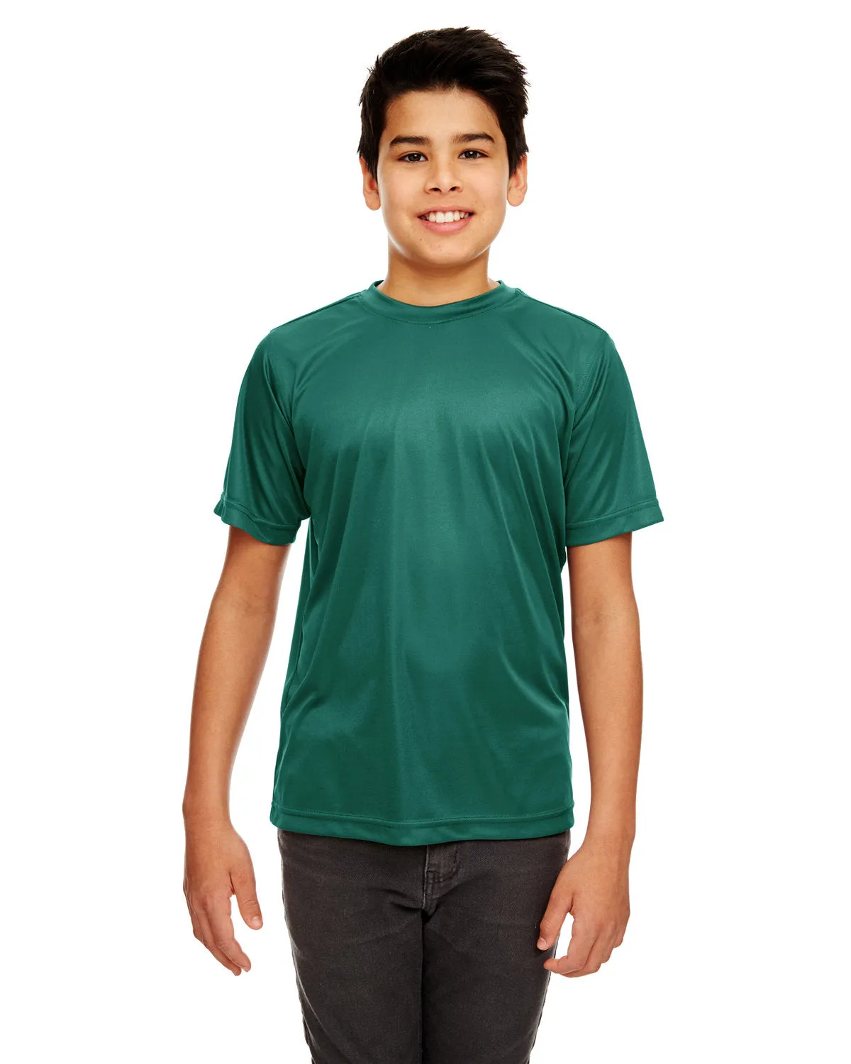 UltraClub 8420Y Jugend Cool & Dry Sport Performance Interlock-T-Shirt
