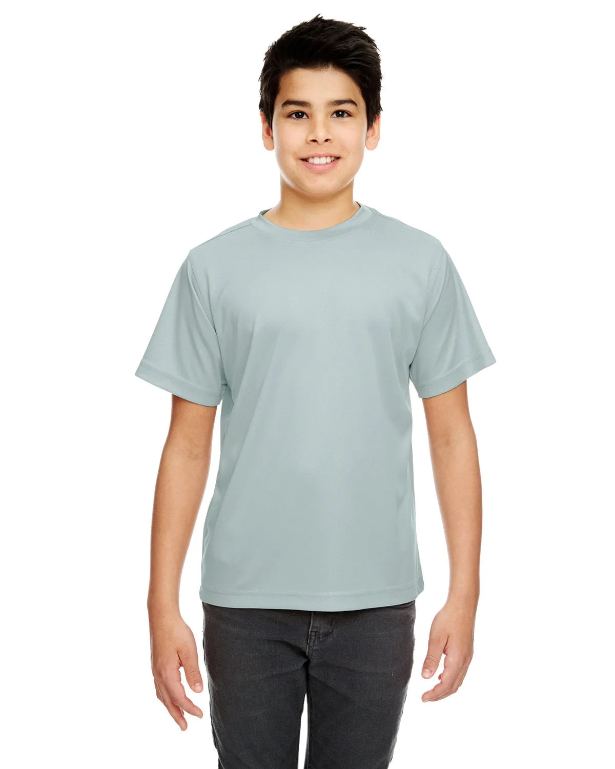 UltraClub 8420Y Jugend Cool & Dry Sport Performance Interlock-T-Shirt