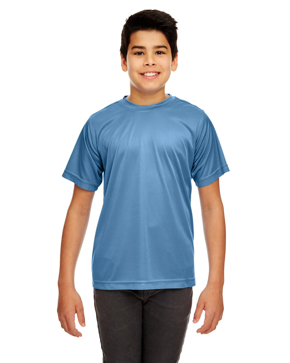 UltraClub 8420Y Jugend Cool & Dry Sport Performance Interlock-T-Shirt