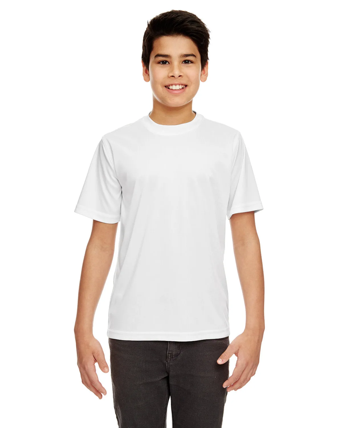 UltraClub 8420Y Jugend Cool & Dry Sport Performance Interlock-T-Shirt