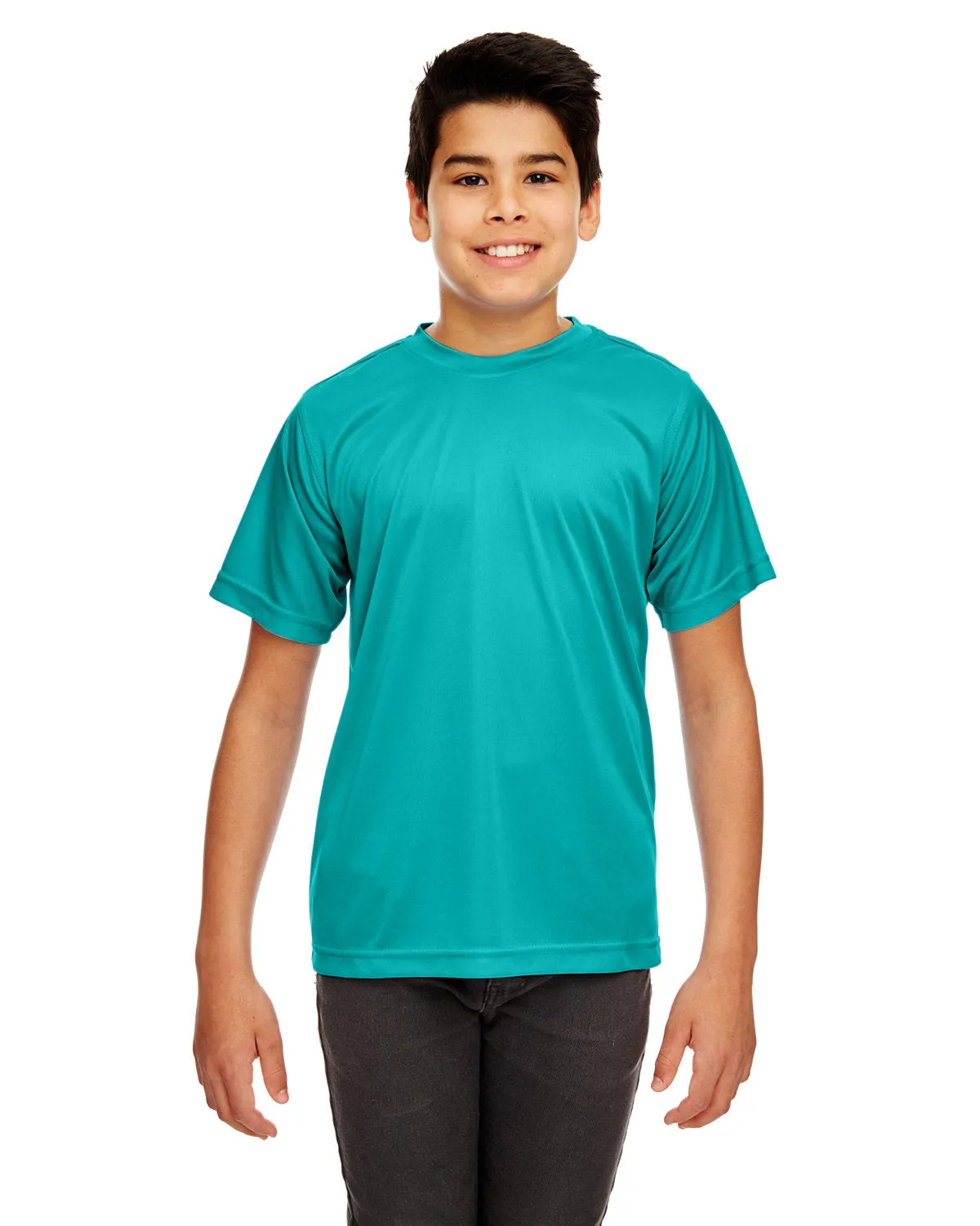 UltraClub 8420Y Jugend Cool & Dry Sport Performance Interlock-T-Shirt