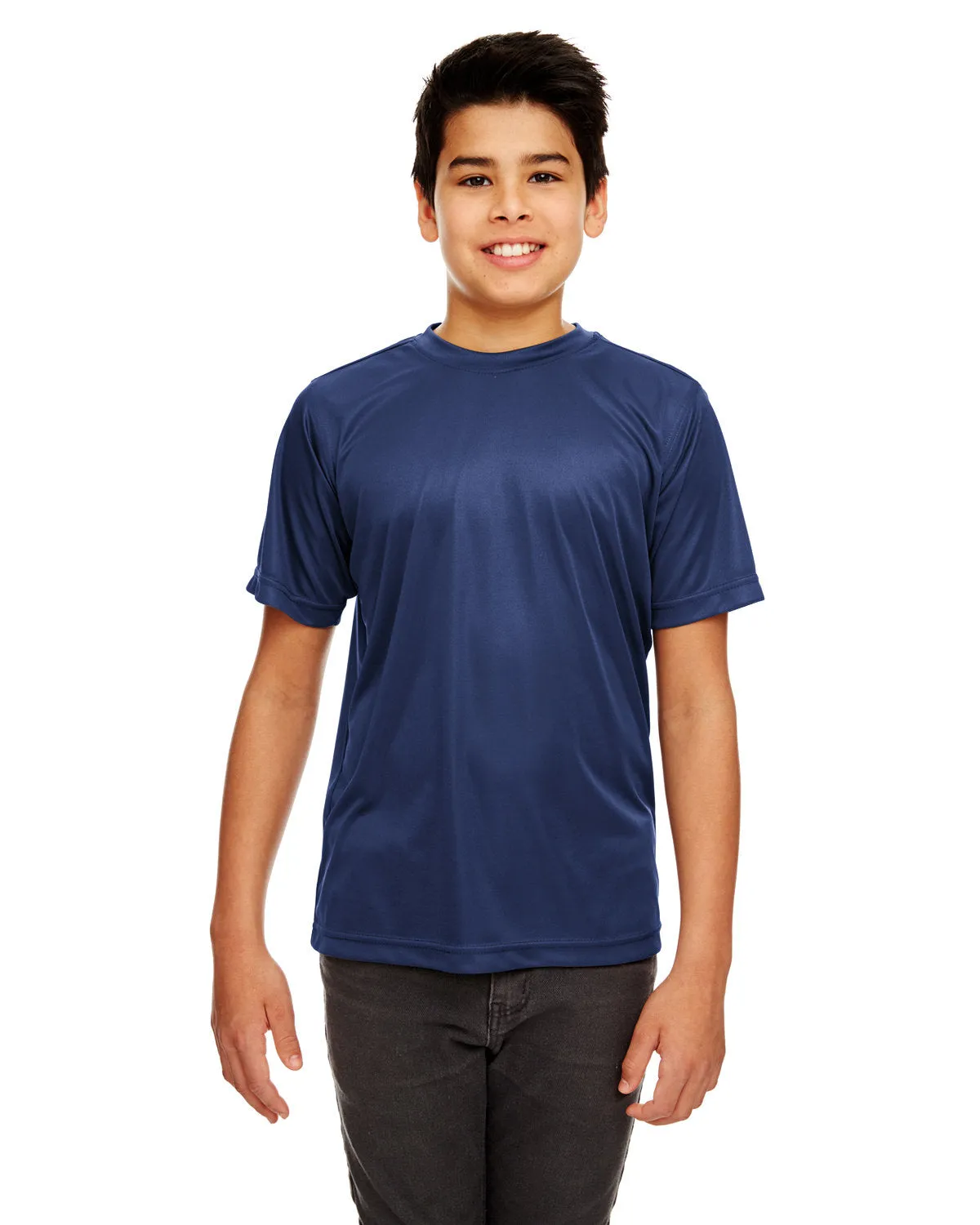 UltraClub 8420Y Jugend Cool & Dry Sport Performance Interlock-T-Shirt