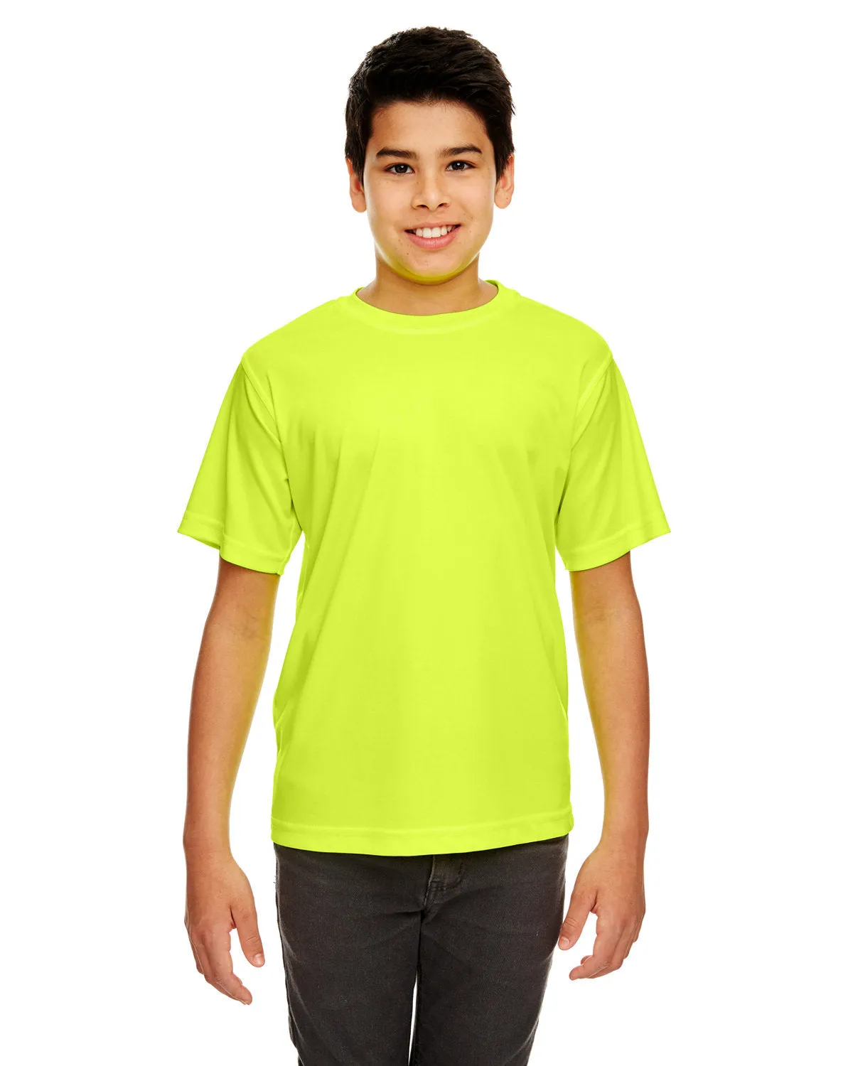 UltraClub 8420Y Jugend Cool & Dry Sport Performance Interlock-T-Shirt