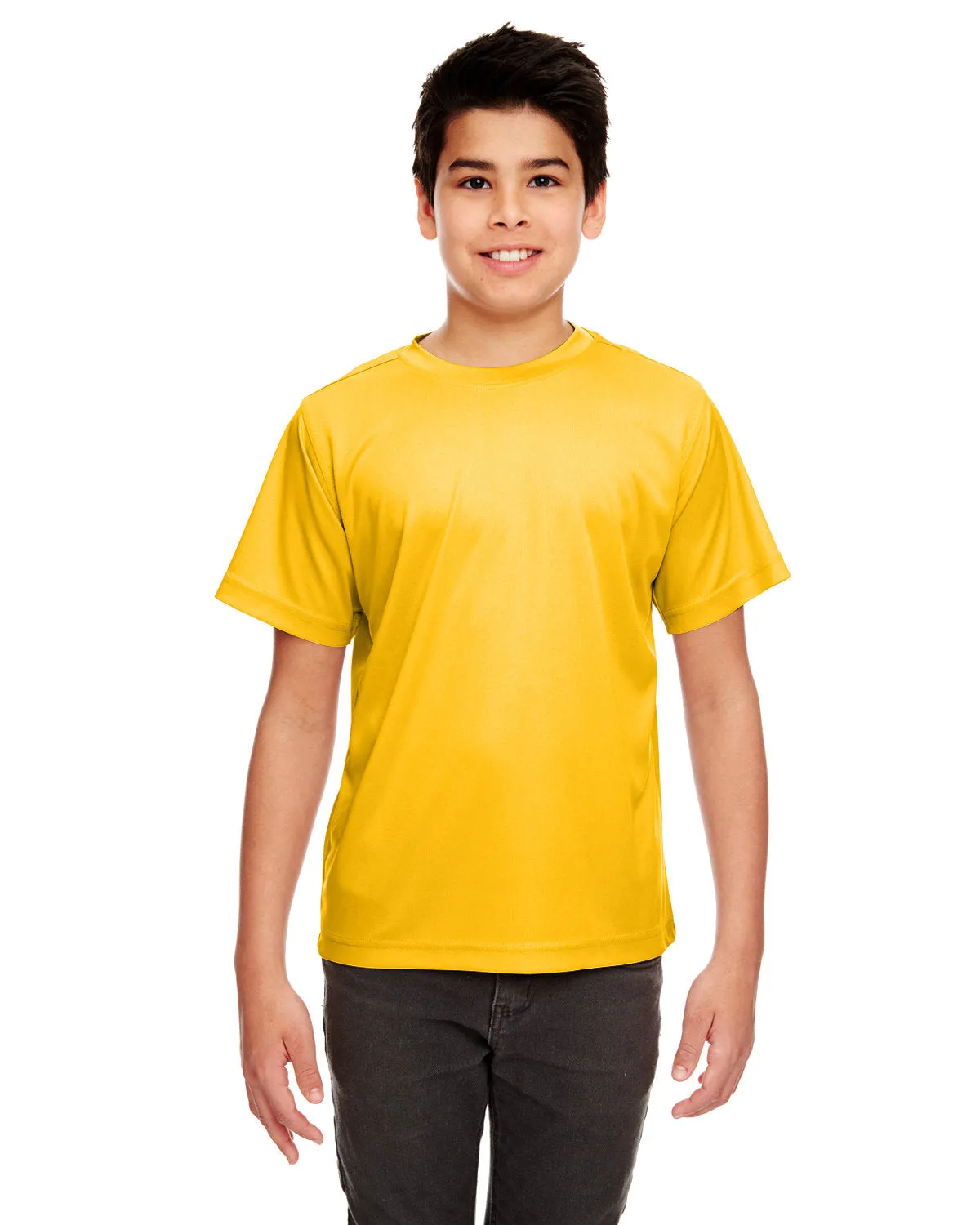 UltraClub 8420Y Jugend Cool & Dry Sport Performance Interlock-T-Shirt