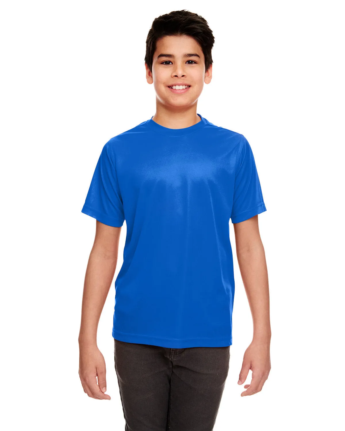 UltraClub 8420Y Jugend Cool & Dry Sport Performance Interlock-T-Shirt