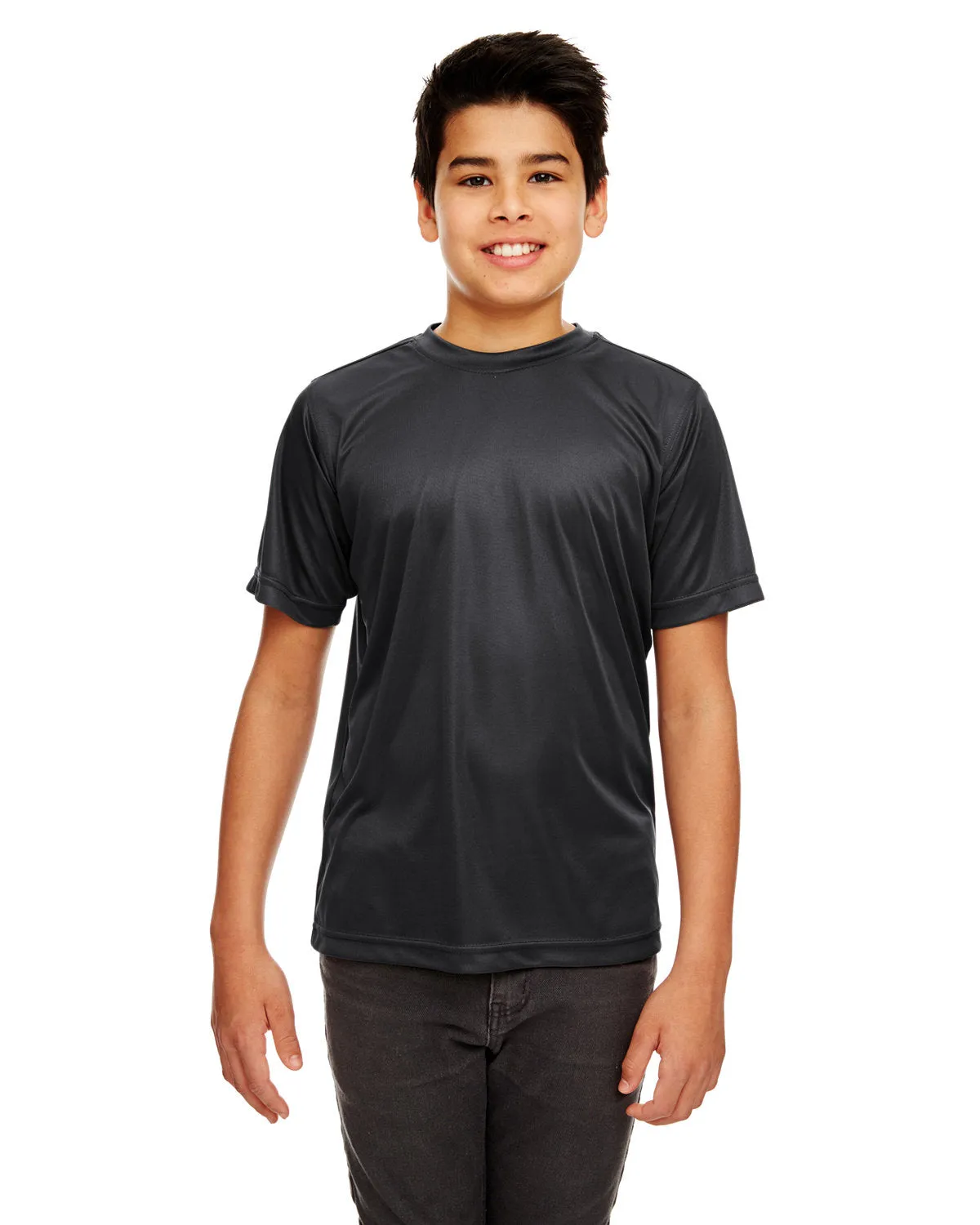 UltraClub 8420Y Jugend Cool & Dry Sport Performance Interlock-T-Shirt