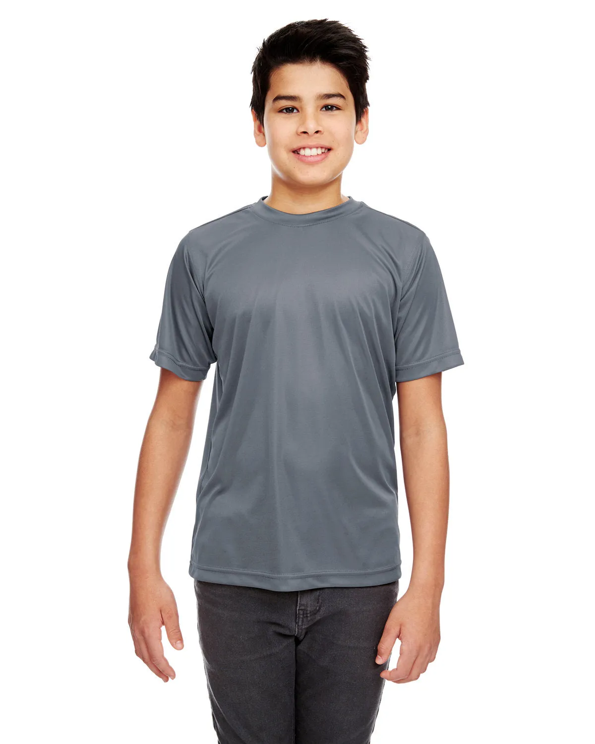 UltraClub 8420Y Jugend Cool & Dry Sport Performance Interlock-T-Shirt