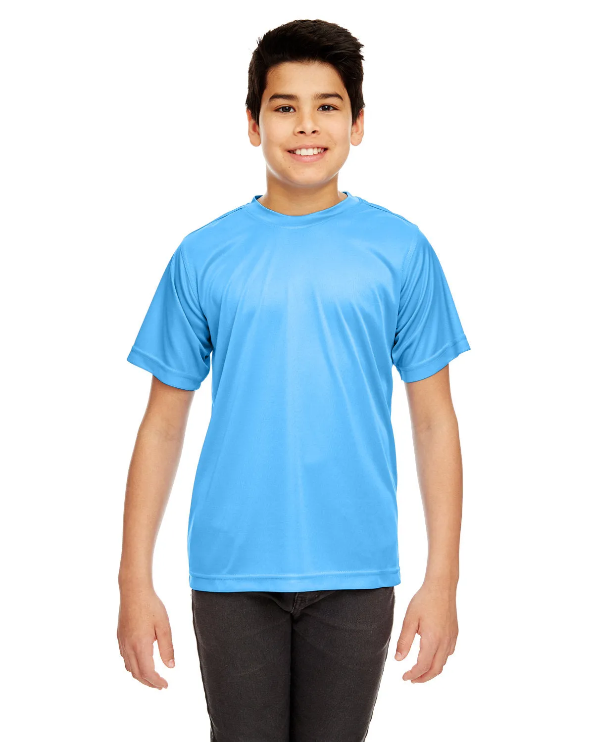 UltraClub 8420Y Jugend Cool & Dry Sport Performance Interlock-T-Shirt