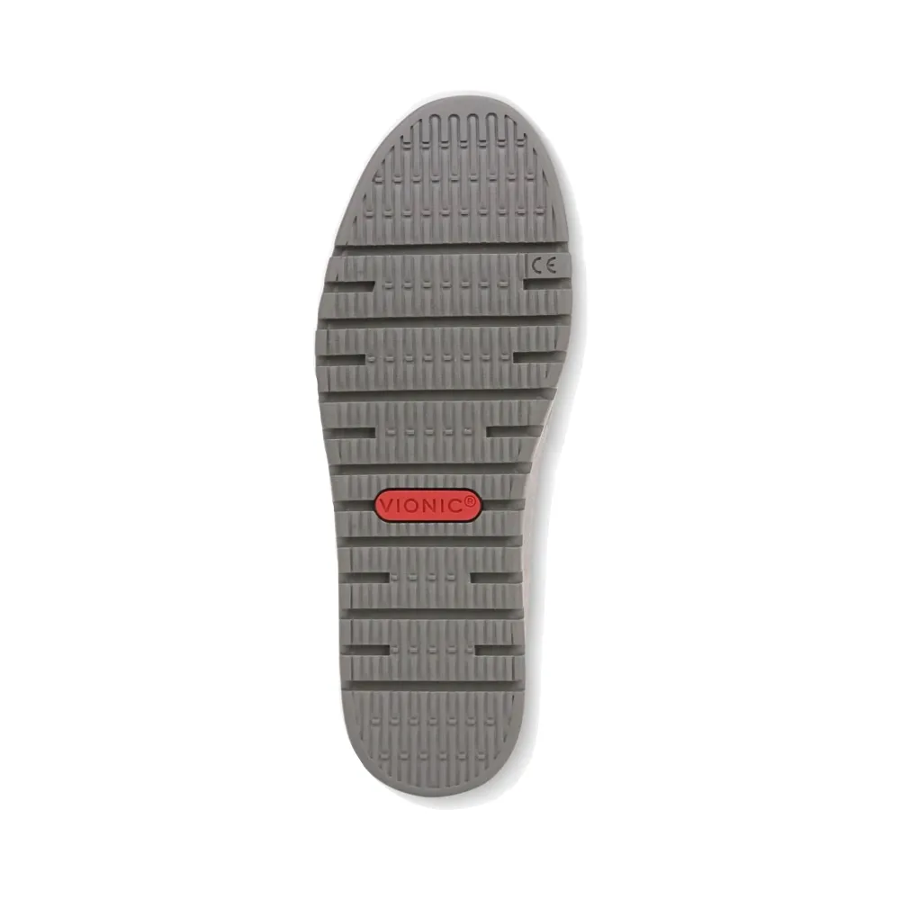 Vionic Damen Uptown Schlupf-Loafer aus Wildleder in Hellgrau