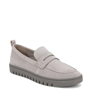 Vionic Damen Uptown Schlupf-Loafer aus Wildleder in Hellgrau
