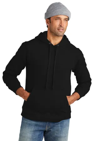 Volunteer Strickwaren Herren USA Gefertigt Chore Fleece Kapuzenpullover Hoodie mit Beuteltasche - Tiefschwarz