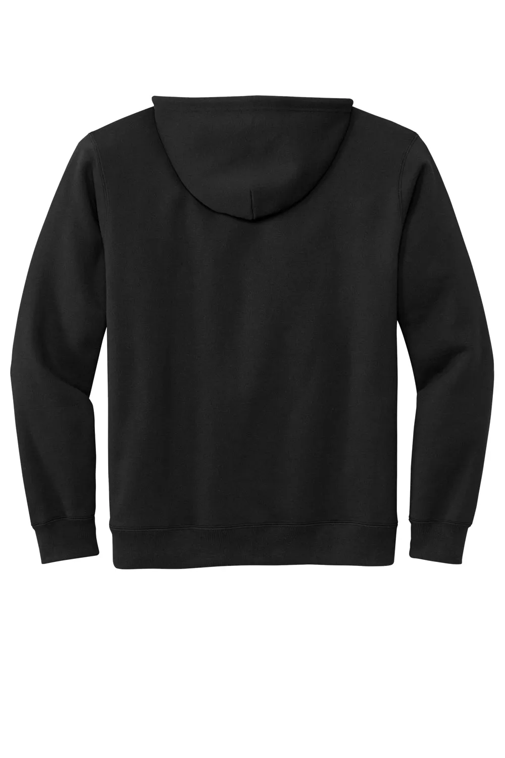 Volunteer Strickwaren Herren USA Gefertigt Chore Fleece Kapuzenpullover Hoodie mit Beuteltasche - Tiefschwarz