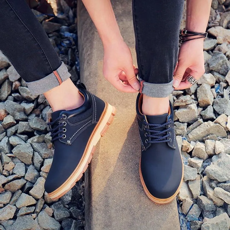 West Louis™ Lederglatt-Oxford-Schuhe
