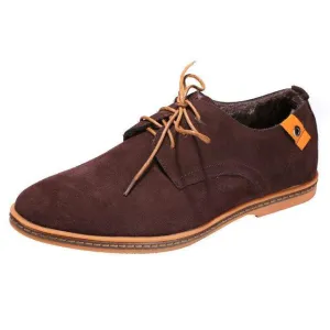 West Louis™ Nubukleder Warme Samtschuhe
