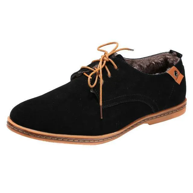 West Louis™ Nubukleder Warme Samtschuhe