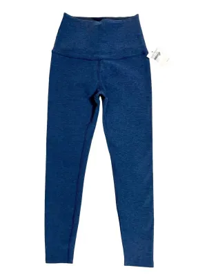Damen High Waist Leggings in Blau