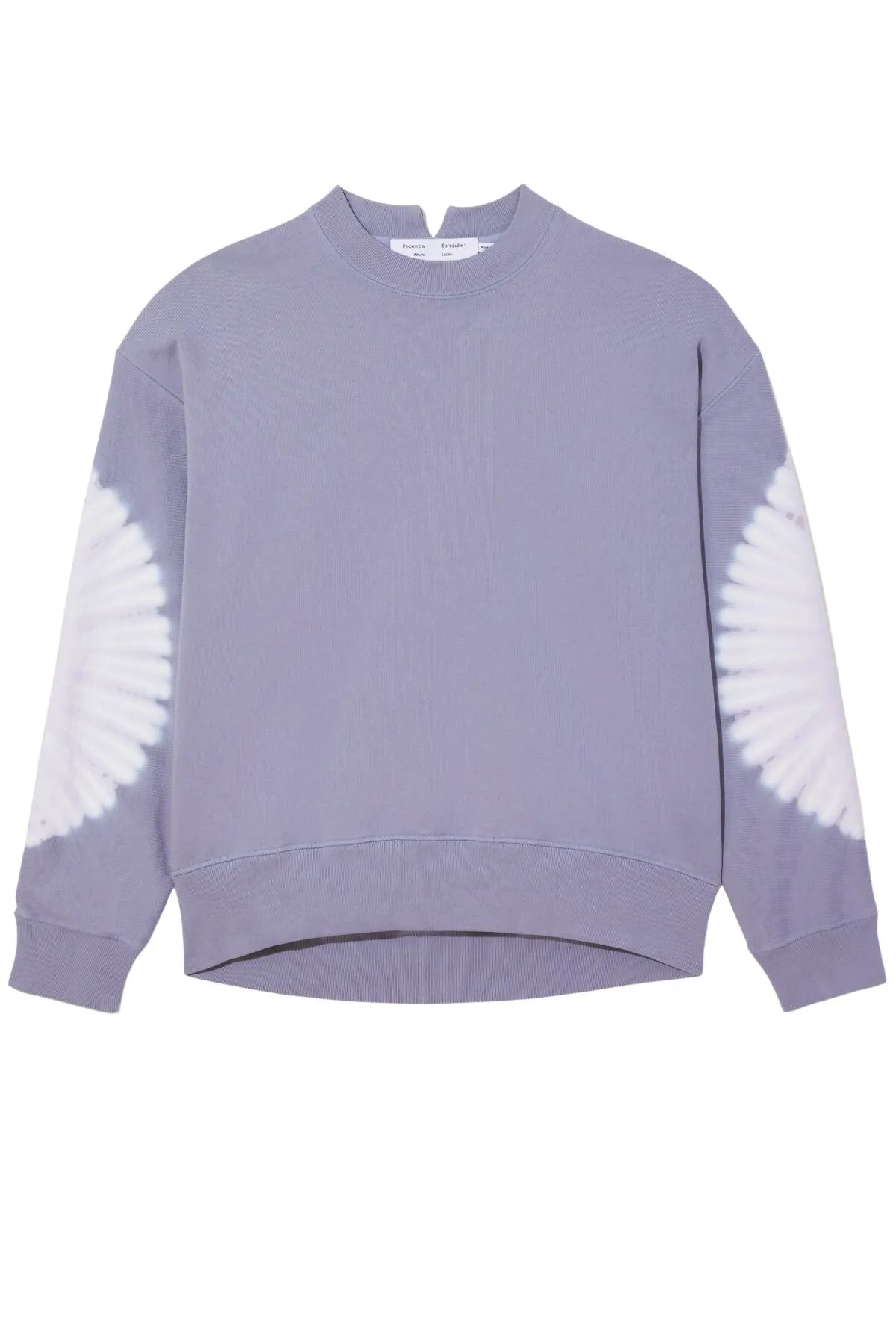 Damen Proenza Schouler Günstiger Proenza Schouler White Label Ring Tie Dye Sweatshirt - Lila/ Elfenbein
